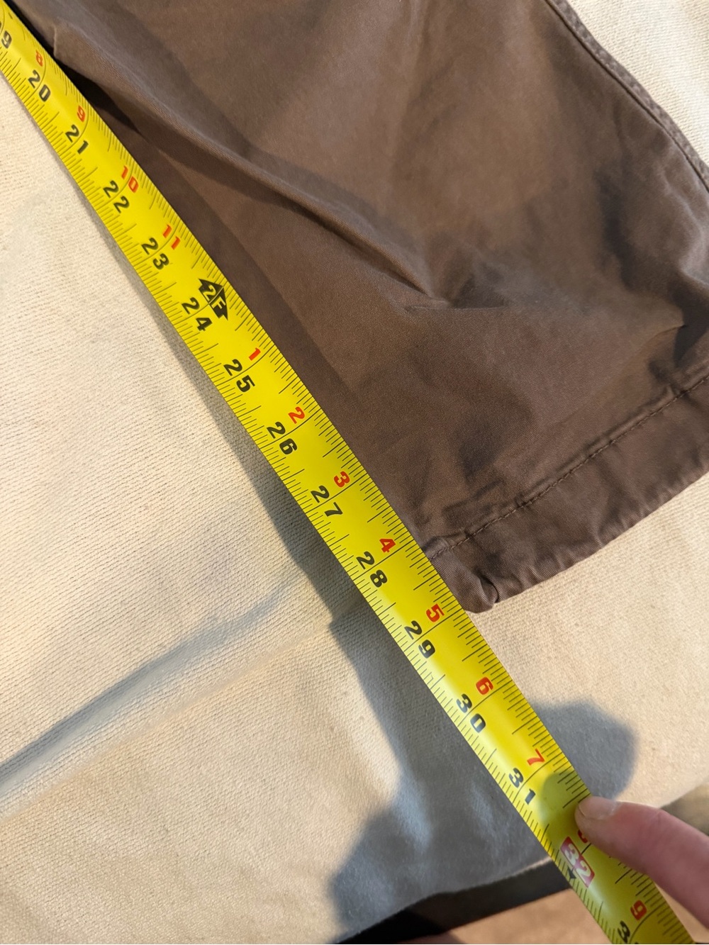 Hollister Brown Cargo Pants with Drawstring Waist - Picture 2 of 5